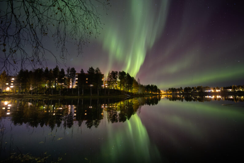 Revontulet Kemijärvi